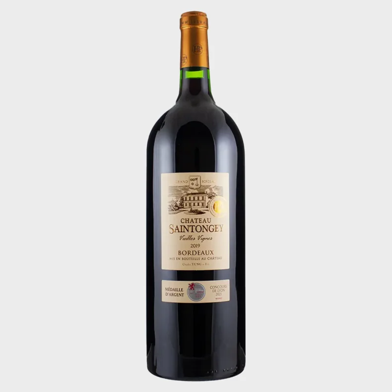 Ch�teau Saintongey Vieilles Vignes Bordeaux, Frankrig MAGNUM