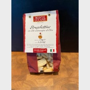 Bruschettine med ekstra jomfruolivenolie, Italien, 150 g